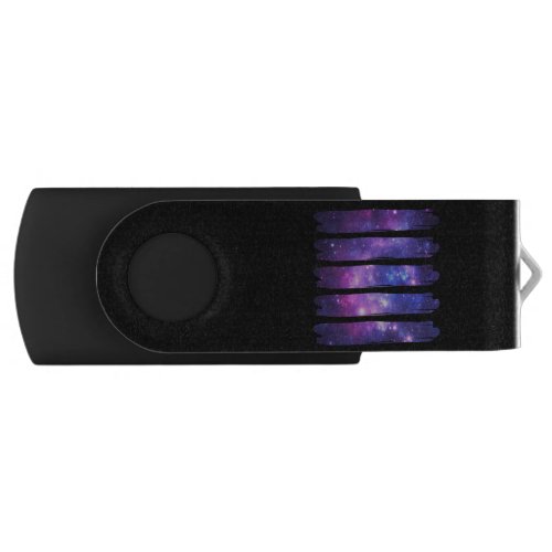 Artistic  Space Galaxy Flash Drive