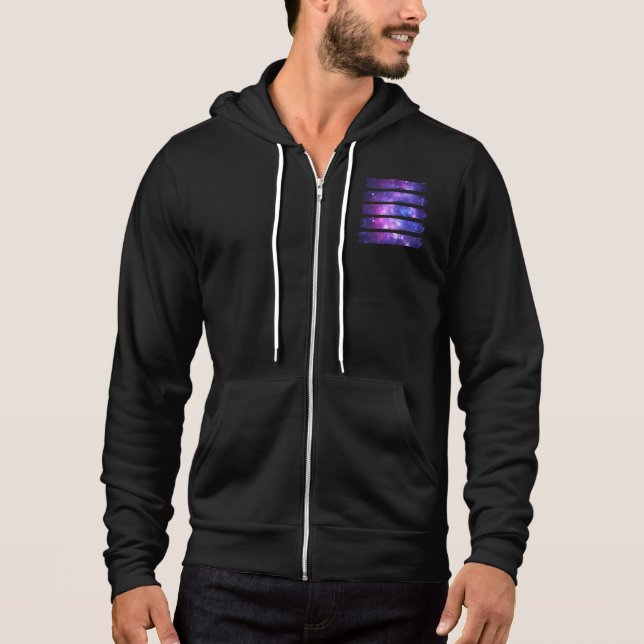 Artistic  Space Galaxy Hoodie (Front)