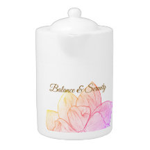Artistic Sunset Floral "Balance & Serenity"