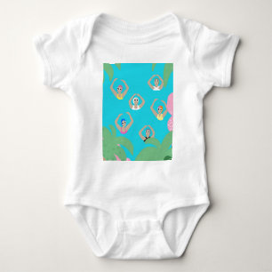 Artistic Swimmers Artistic Swimming Illustration Baby Bodysuit