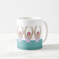 Artistic Swimmers | Artistic Swimming Illustration