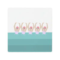 Artistic Swimmers | Artistic Swimming Illustration