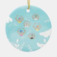 Artistic Swimmers | Artistic Swimming Winter Art