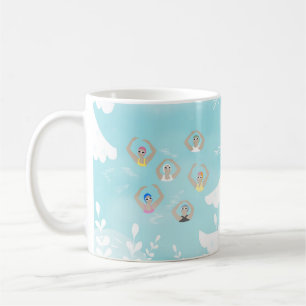 Artistic Swimmers Artistic Swimming Winter Art Coffee Mug