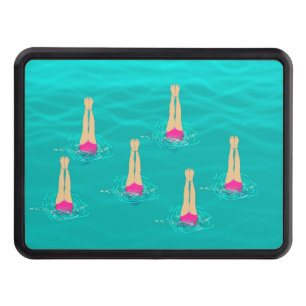 Artistic Swimmers - Swimming Under Water Hitch Cover