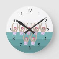 Artistic Swimmers | Synchro Swimming Design Art
