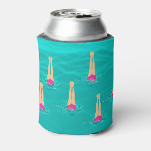 Artistic Swimmers - Synchronized Swimming Can Cooler