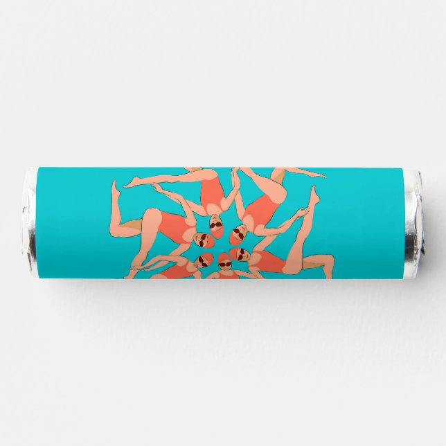 Artistic Swimmers - Synchronized Swimming Dance  Breath Savers® Mints (Front)