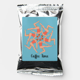 Artistic Swimmers - Synchronized Swimming Dance Coffee Drink Mix