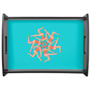 Artistic Swimmers - Synchronized Swimming Dance Serving Tray