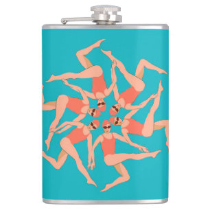 Artistic Swimmers - Synchronized Swimming Flask
