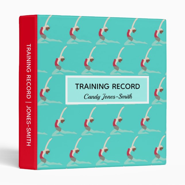 Artistic Swimming 3 Ring Binder (Front/Spine)