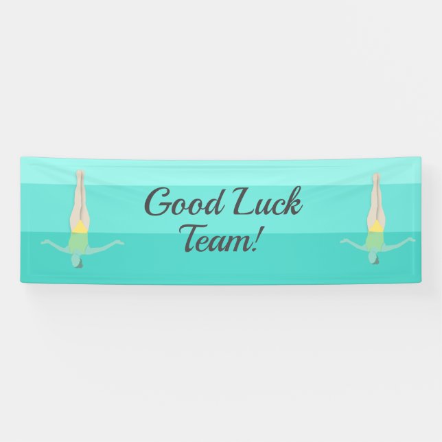 Artistic Swimming Banner (Horizontal)