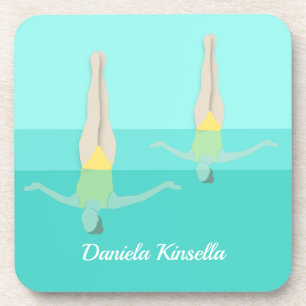 Artistic Swimming Beverage Coaster