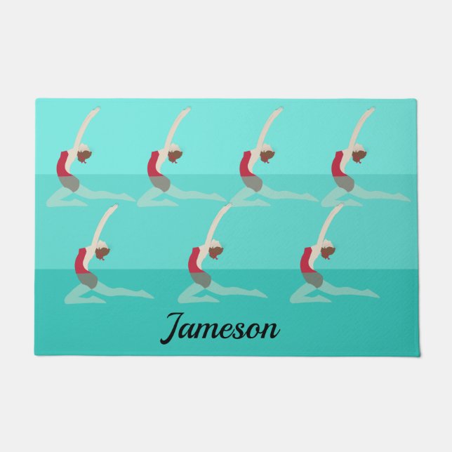 Artistic Swimming Doormat (Front)