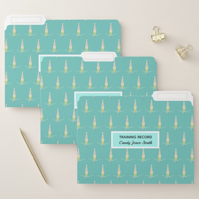 Artistic Swimming File Folder (Set)