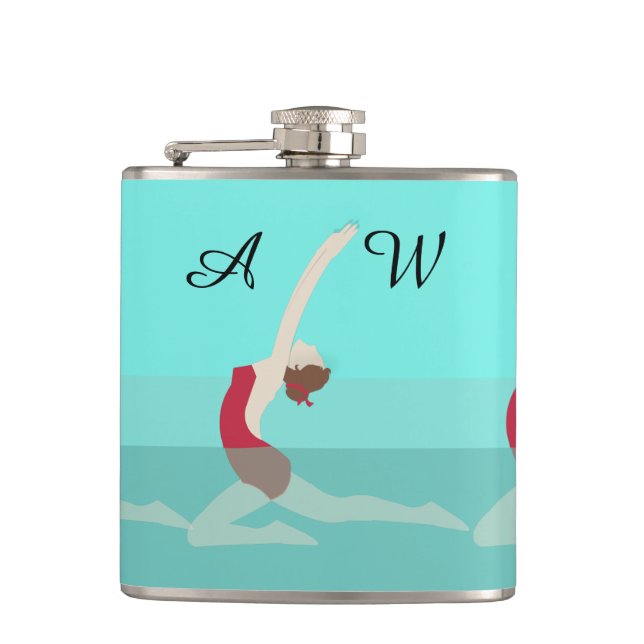 Artistic Swimming Flask (Front)