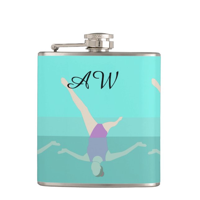 Artistic Swimming Flask (Front)