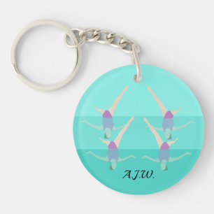 Artistic Swimming Keychain