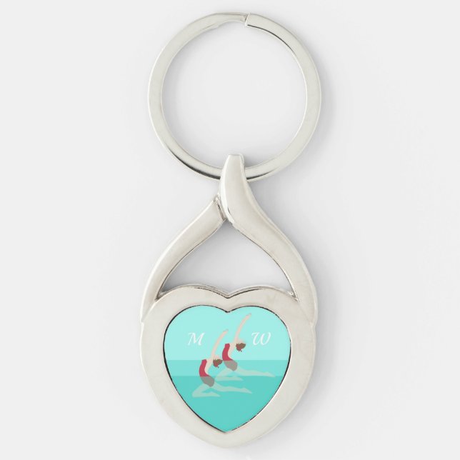 Artistic Swimming Keychain (Front)