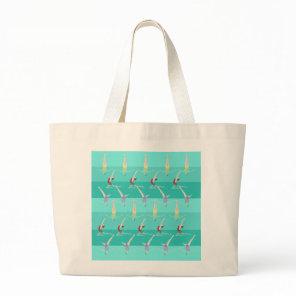 Artistic Swimming Large Tote Bag