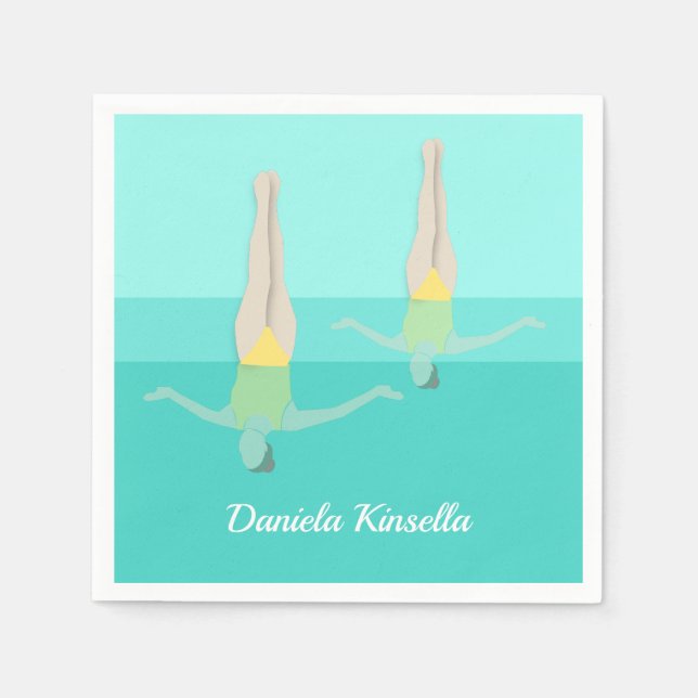 Artistic Swimming Napkins (Front)