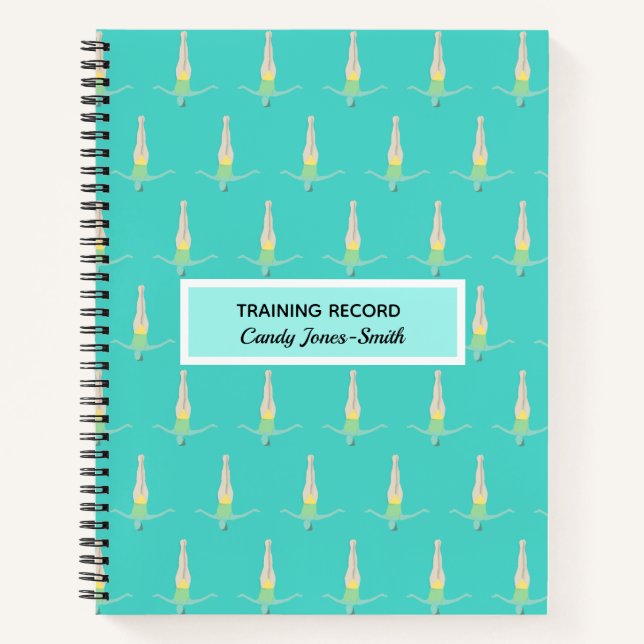 Artistic Swimming Notebook (Front)