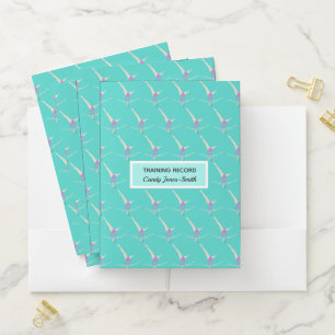 Artistic Swimming Pocket Folder
