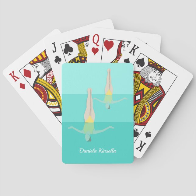 Artistic Swimming Poker Cards (Back)