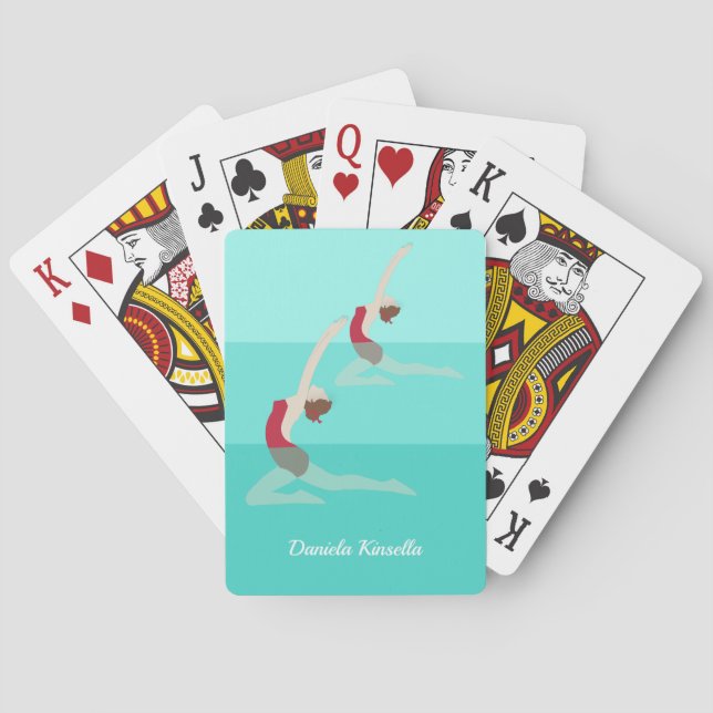 Artistic Swimming Poker Cards (Back)