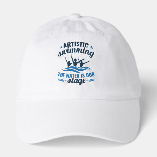 Artistic Swimming Synchronized Water Is Our Stage Hat