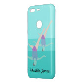 Artistic Swimming Uncommon Google Pixel Case (Back/Left)