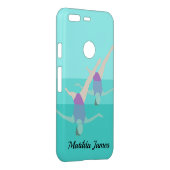Artistic Swimming Uncommon Google Pixel Case (Back/Right)