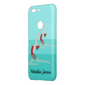 Artistic Swimming Uncommon Google Pixel Case (Back/Left)