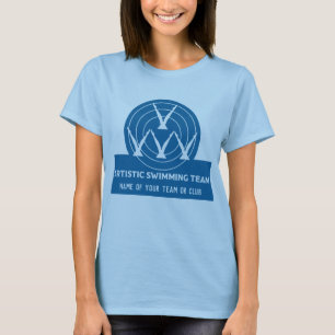Artistic Synchronized Swimming Club Team T-Shirt