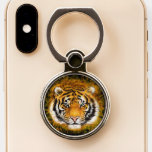 Artistic Tiger Face Phone Grip at Zazzle