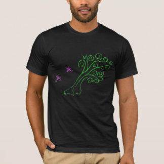 Artistic Tree and Birds T-Shirt