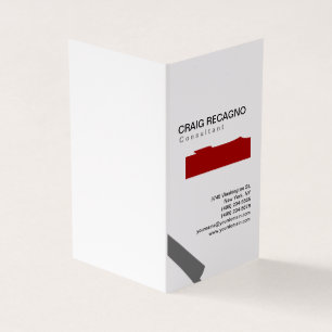 Artistic Trendy Cute Black White Business Card