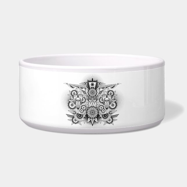 Artistic Tribal Design Bowl (Front)