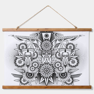 Artistic Tribal Design Hanging Tapestry