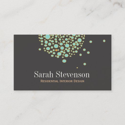 Customizable Chic and Unique Creative Designer Business Card