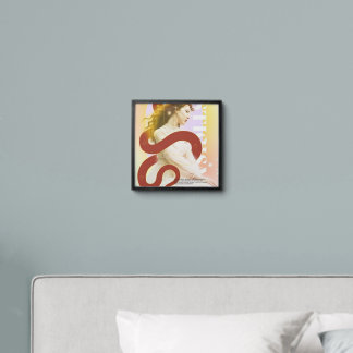 Artistic wall pic peel and stick photo tile