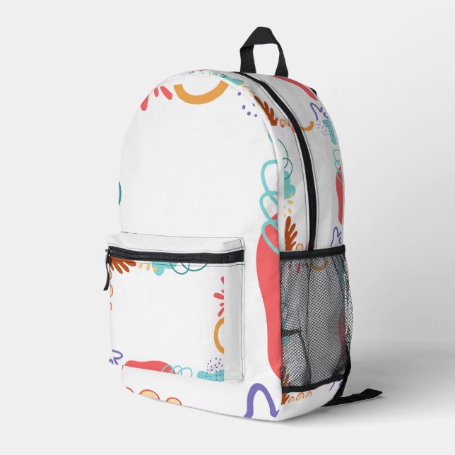 Artistic Wanderer's Backpack (Back Corner Right)