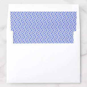 Artistic Warped Chain Dusty Blue Envelope Liner