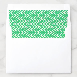 Artistic Warped Chain Renewable Energy Envelope Liner
