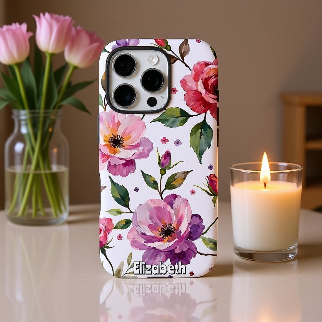 Artistic Watercolor Floral Arrangement Case-Mate iPhone Case (Creator Uploaded)