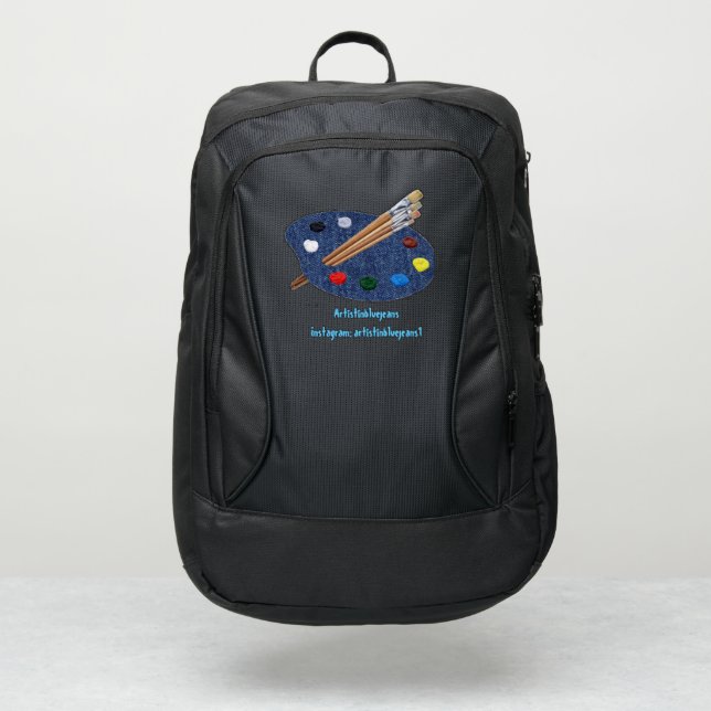 artistinbluejeans backpack (Front)