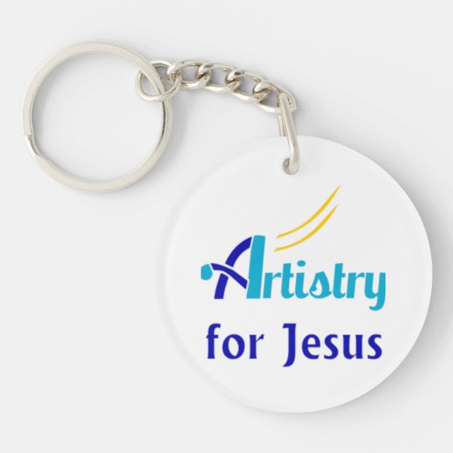 Artistry for Jesus Keychain (Front)