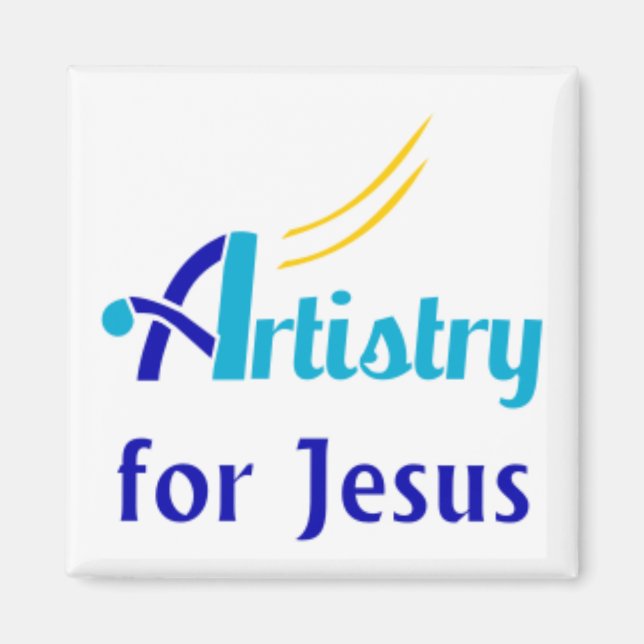 Artistry for Jesus Magnet (Front)