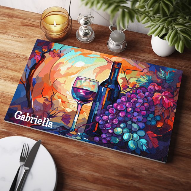 Artistry in the Kitchen: Personalized Line Art  Cutting Board (Creator Uploaded)